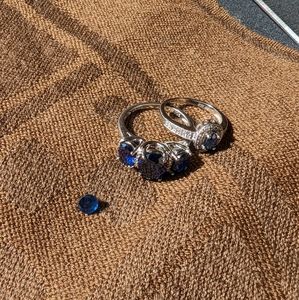 Genuine & Created Sapphire Bundle